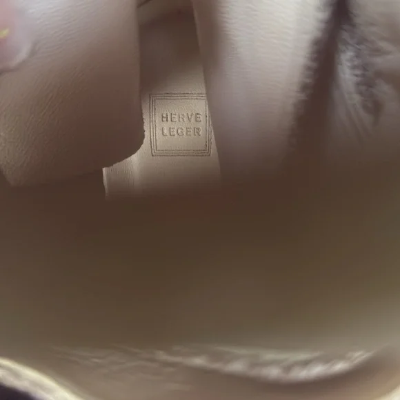 HERVE LEGER LUXURY LEATHER STRAPPY HIGH HEEL ANKLE BOOTS/ BOOTIES-9- ๐๐ฅ - Picture 9 of 14